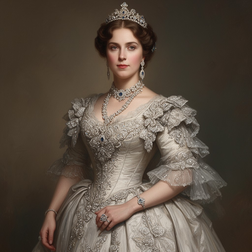 AI-generated illustration of Queen Alexandra