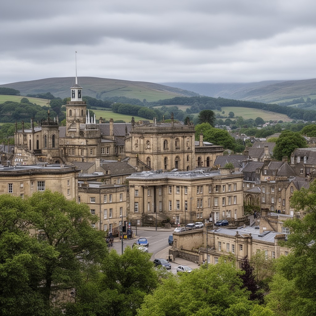 AI-generated illustration of Buxton