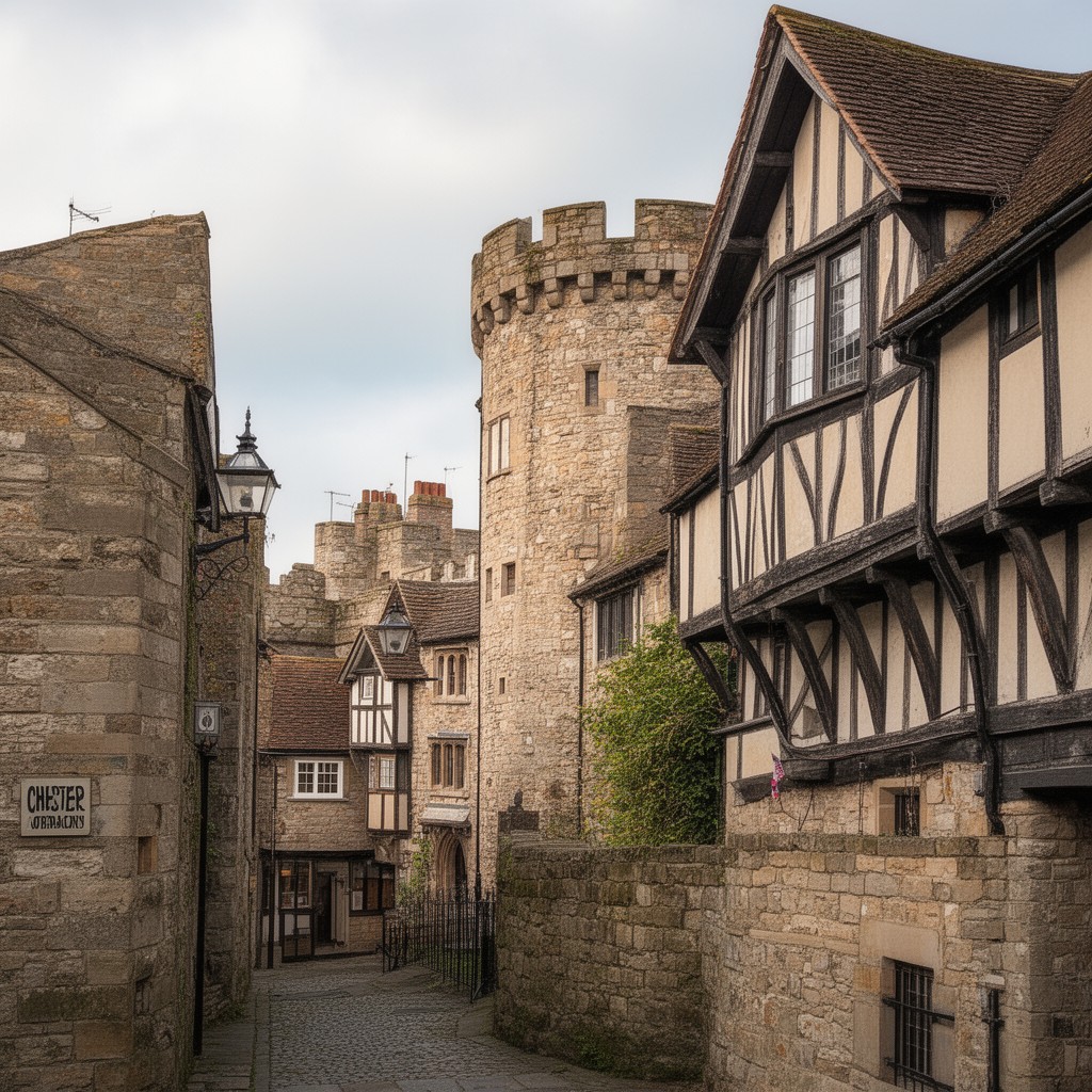 AI-generated illustration of City of Chester
