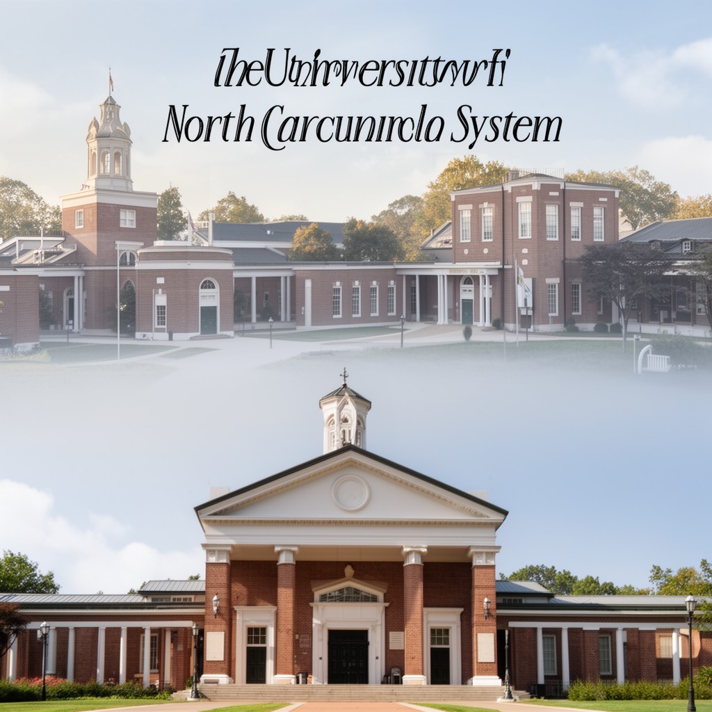 AI-generated illustration of University of North Carolina System
