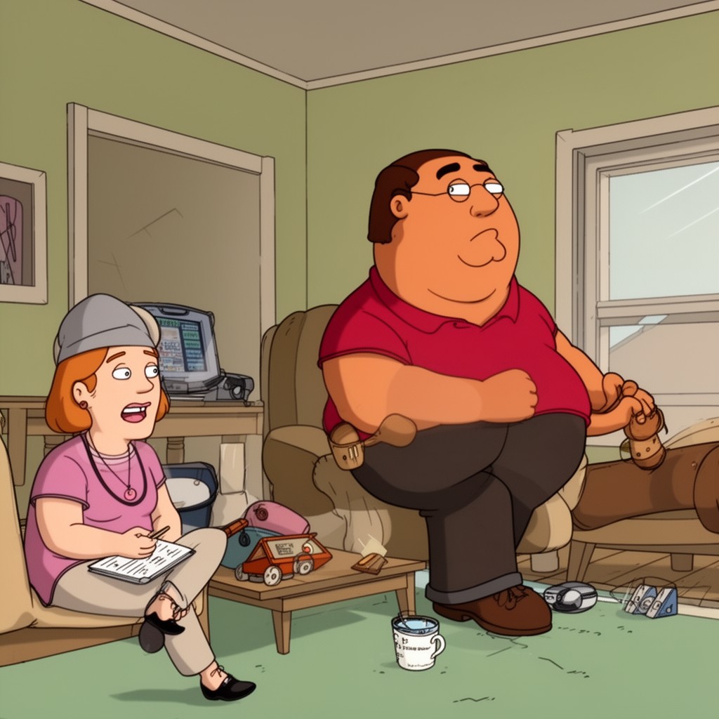 AI-generated illustration of Cleveland Brown