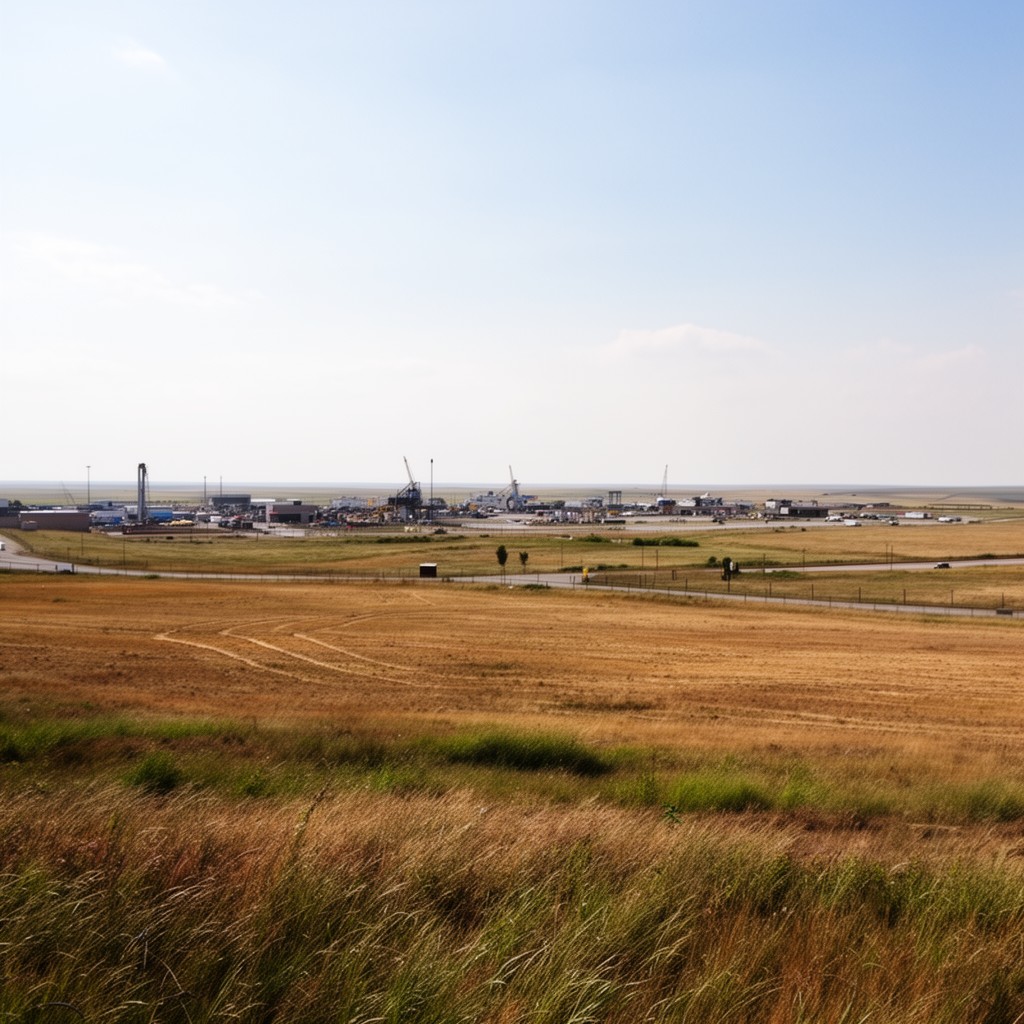 AI-generated illustration of North Dakota