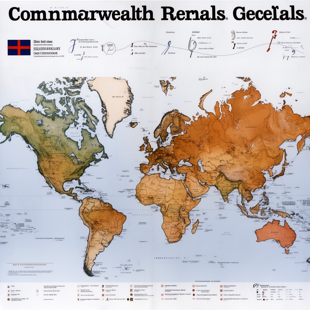 AI-generated illustration of Commonwealth realms