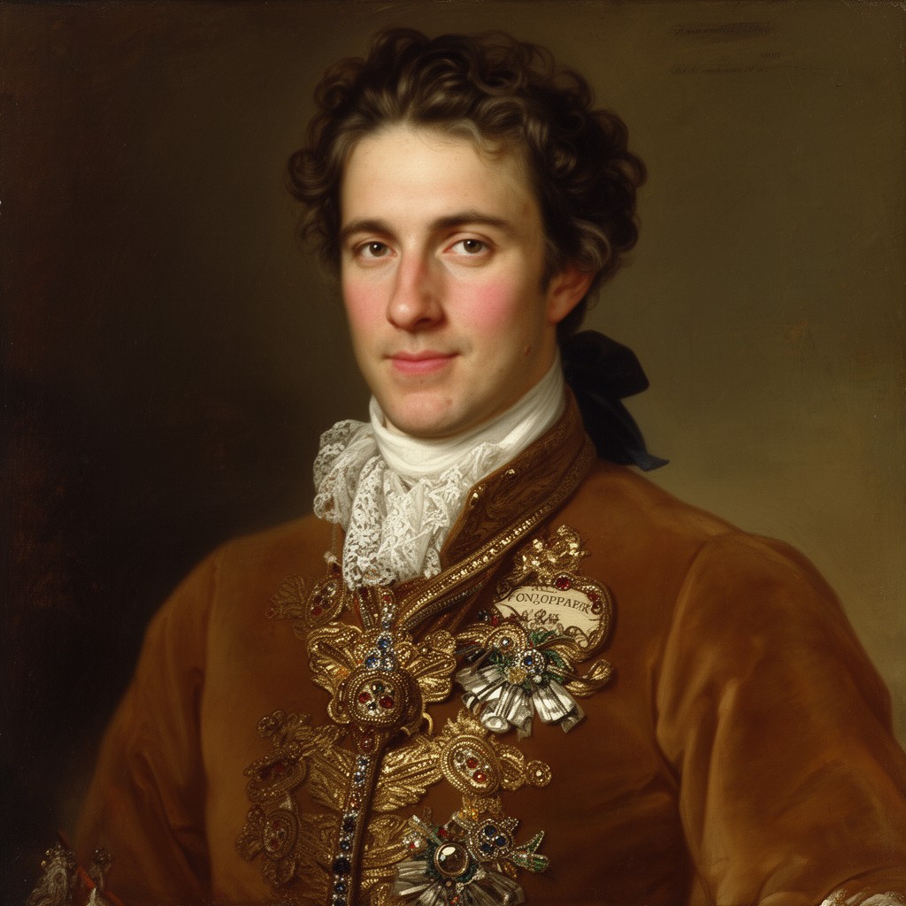 AI-generated illustration of Philip Christoph von Königsmarck