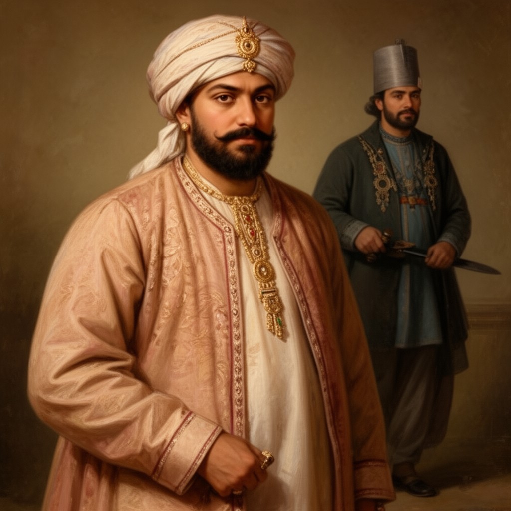 AI-generated illustration of Mir Jafar
