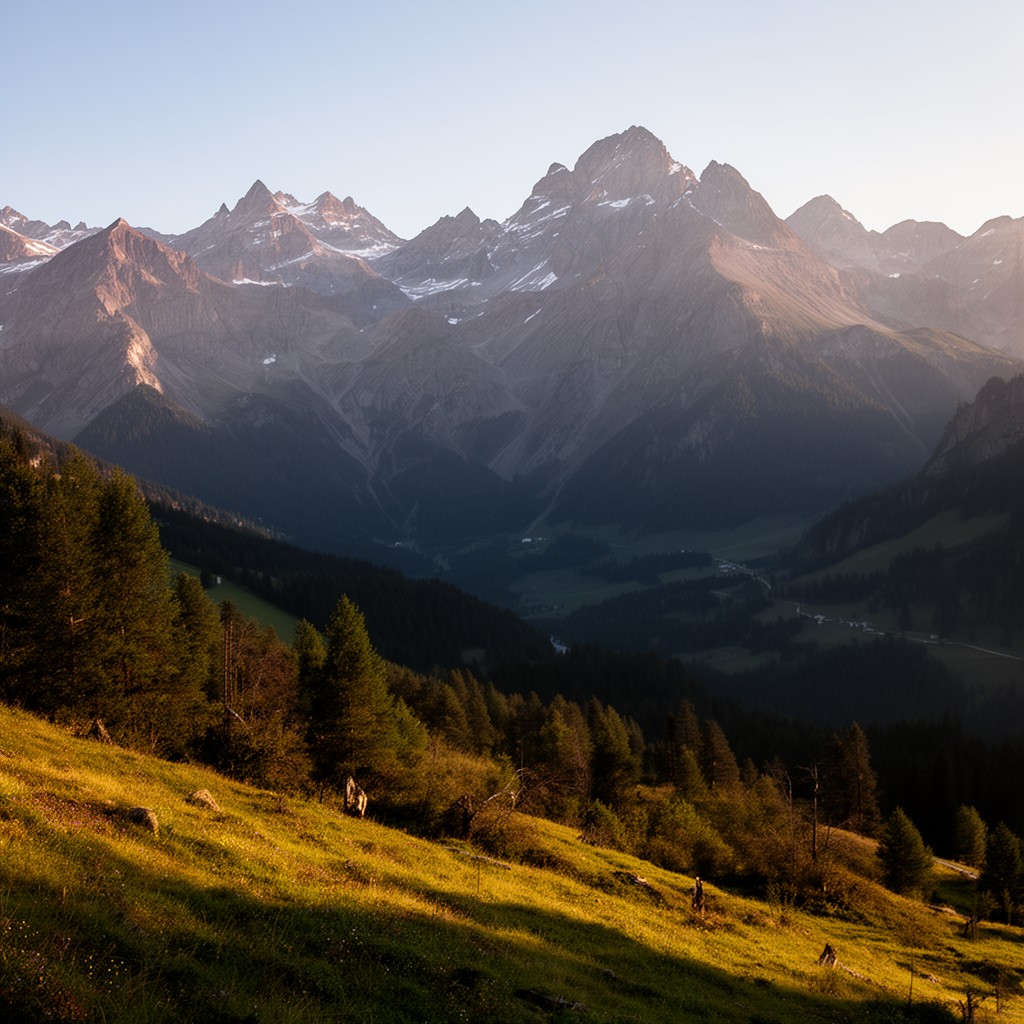 AI-generated illustration of Cottian Alps