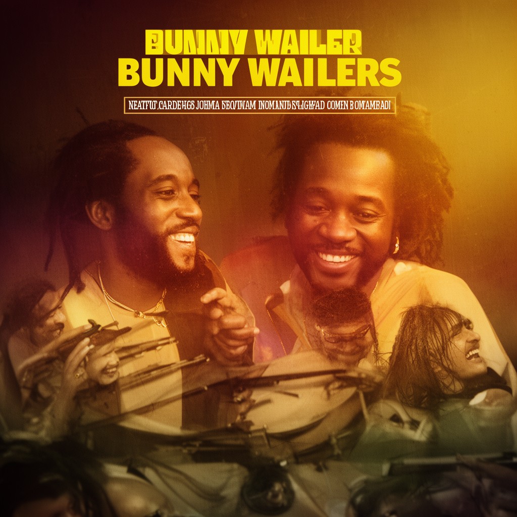 AI-generated illustration of Bunny Wailer