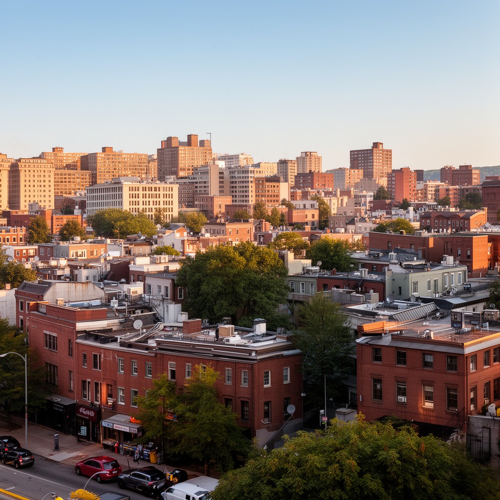 AI-generated illustration of Allston