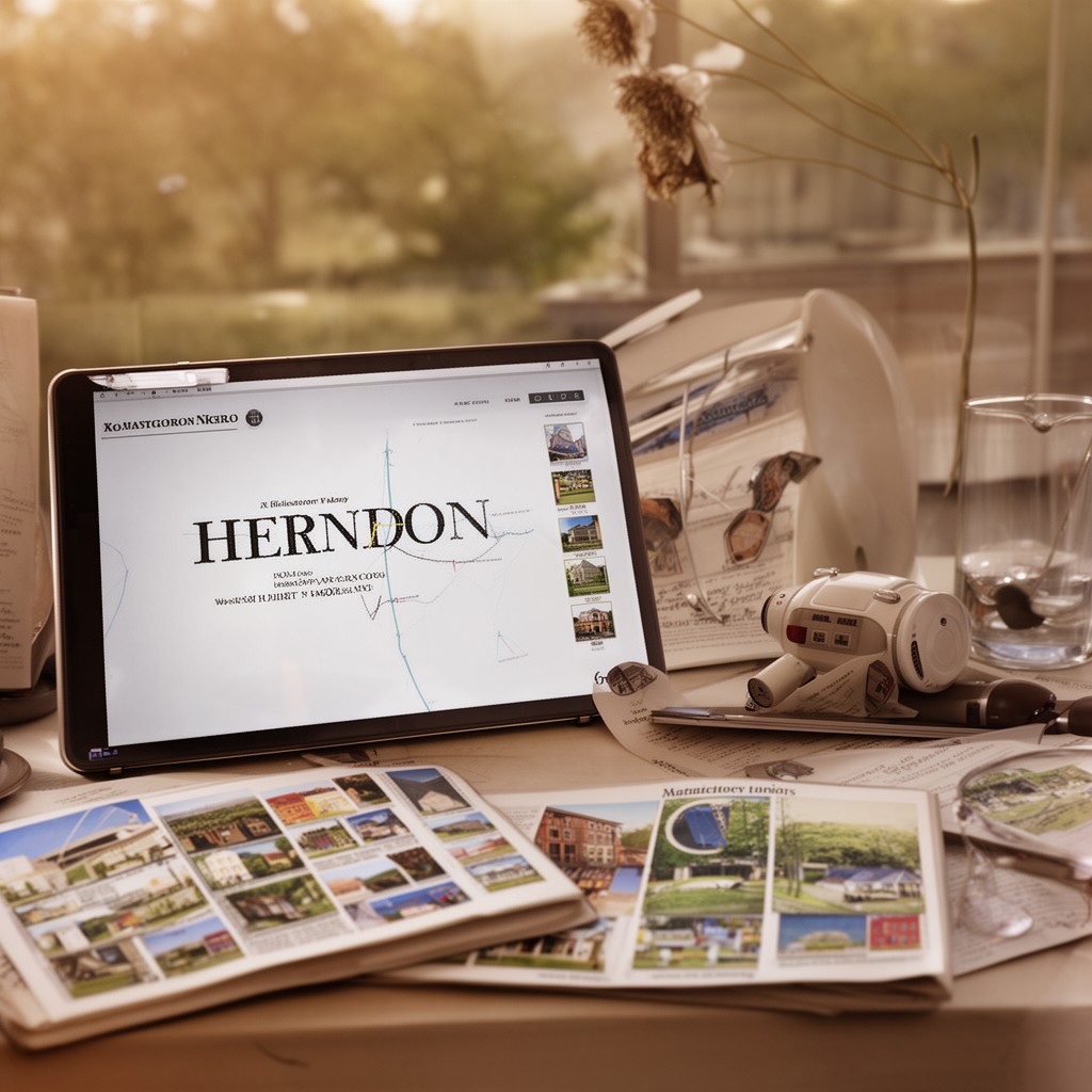 AI-generated illustration of Herndon