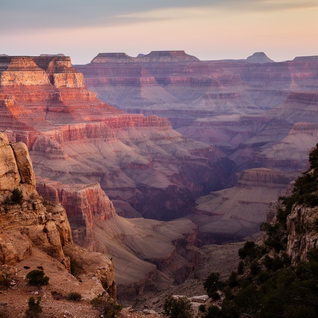 AI-generated illustration of Grand Canyon National Park