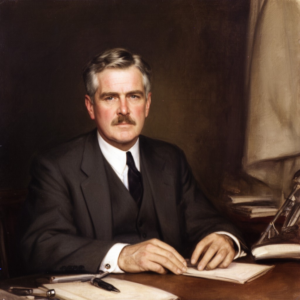 AI-generated illustration of George W. Norris