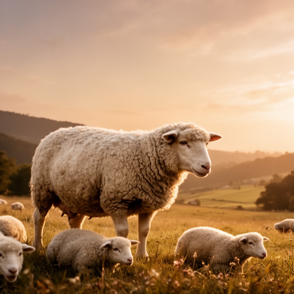 AI-generated illustration of Good Shepherd