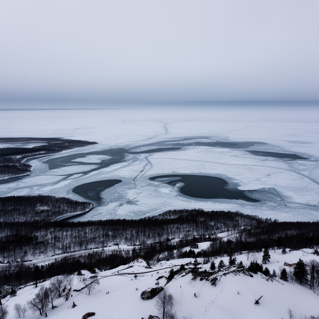 AI-generated illustration of Gulf of Bothnia
