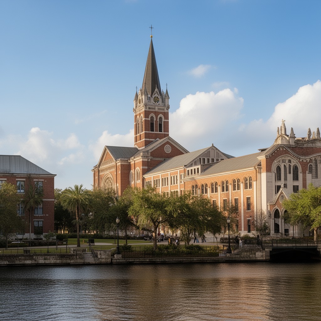 AI-generated illustration of University of Tampa