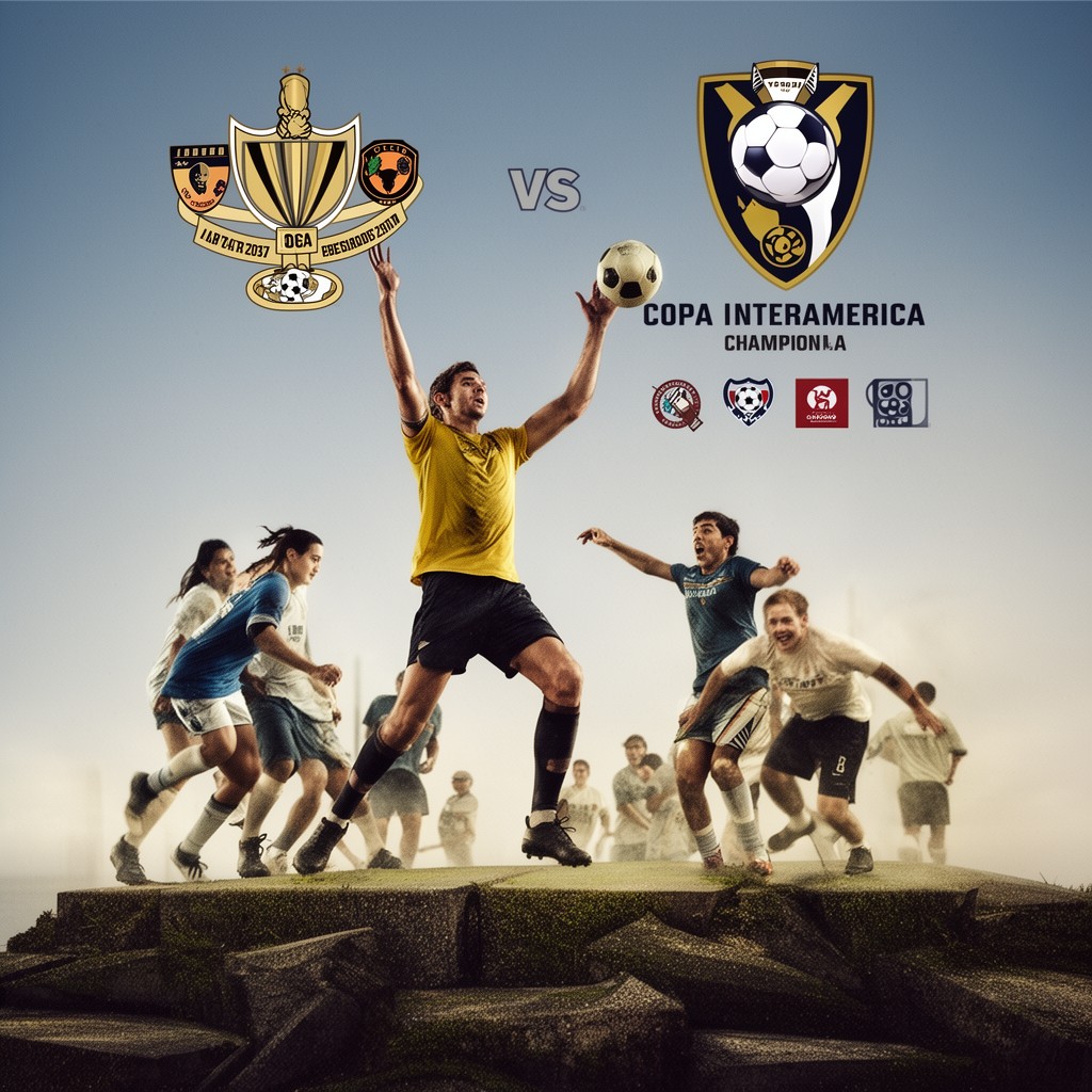 AI-generated illustration of Copa Interamericana