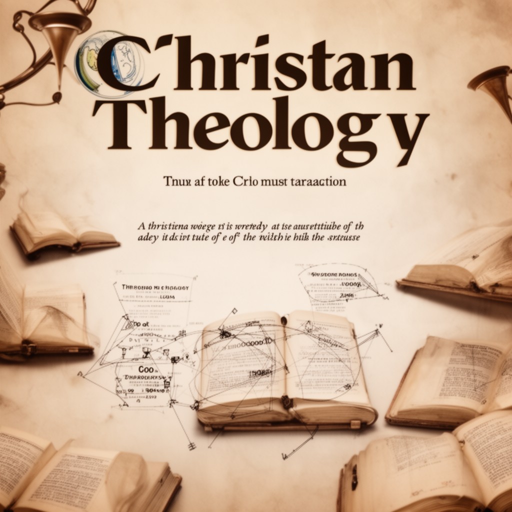 AI-generated illustration of Christian theology