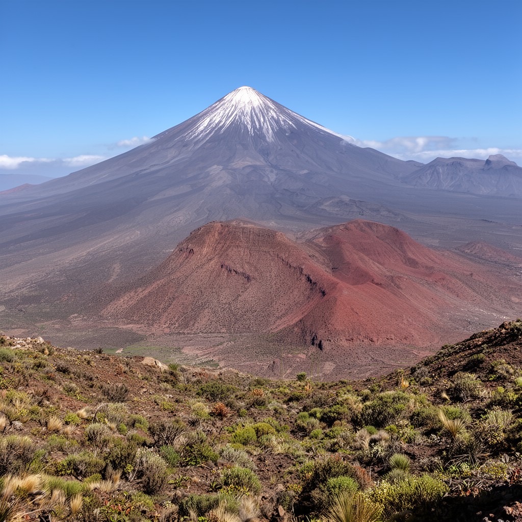 AI-generated illustration of Tenerife