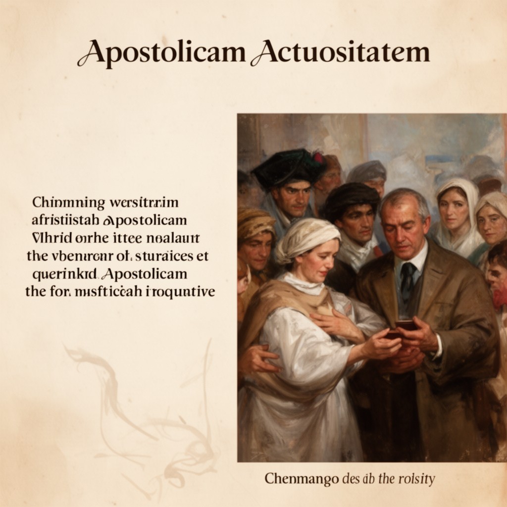 AI-generated illustration of Apostolicam Actuositatem