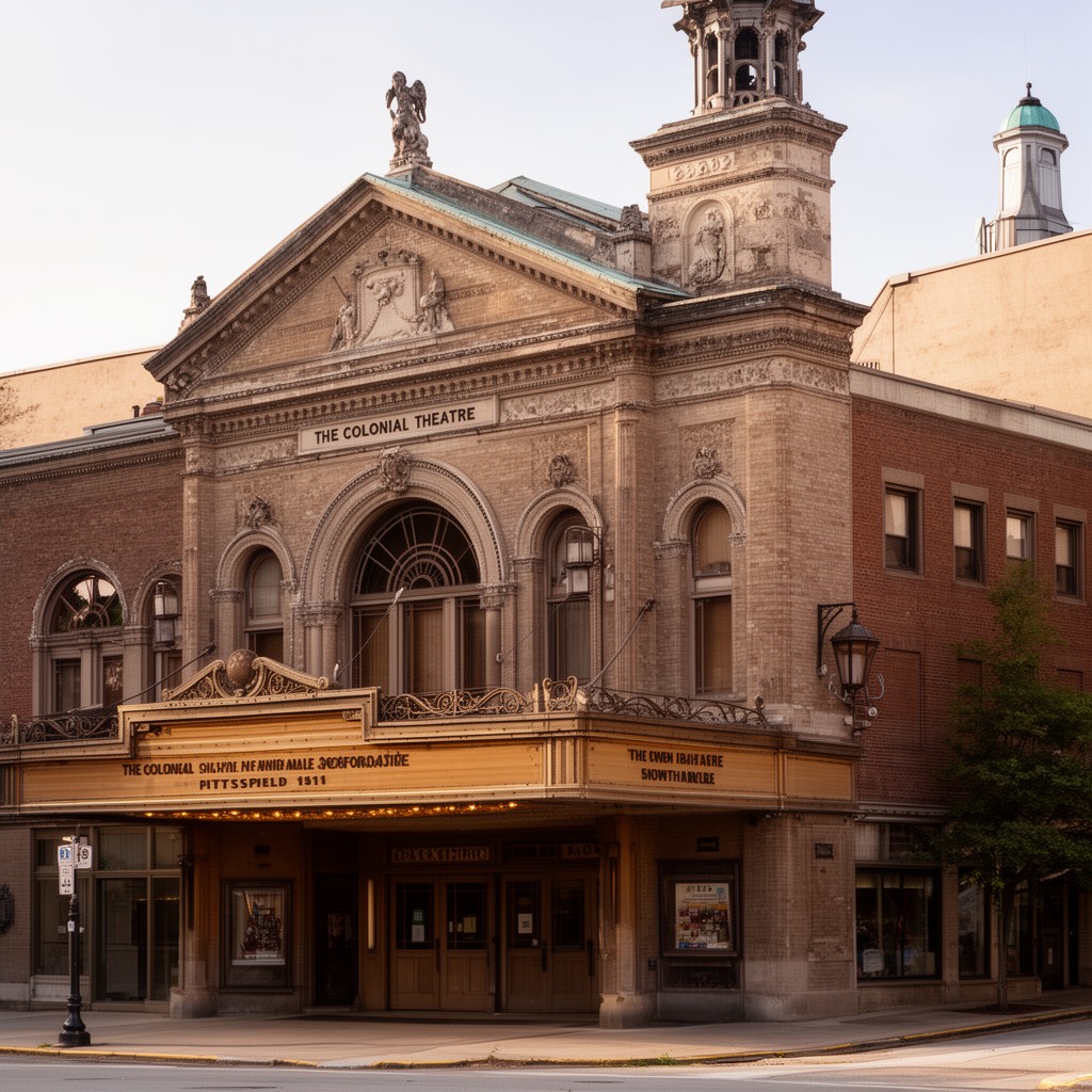 AI-generated illustration of The Colonial Theatre