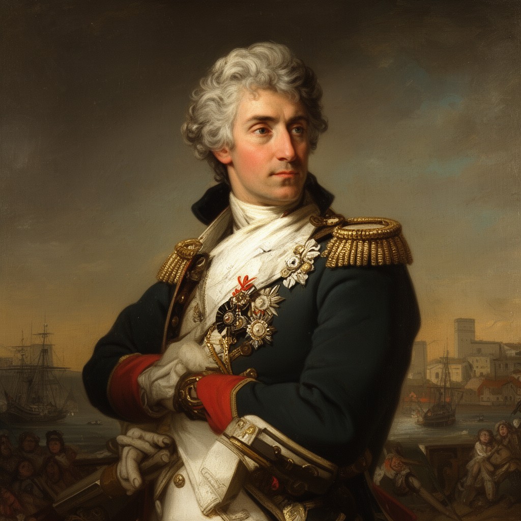 AI-generated illustration of Luis Vicente de Velasco e Isla