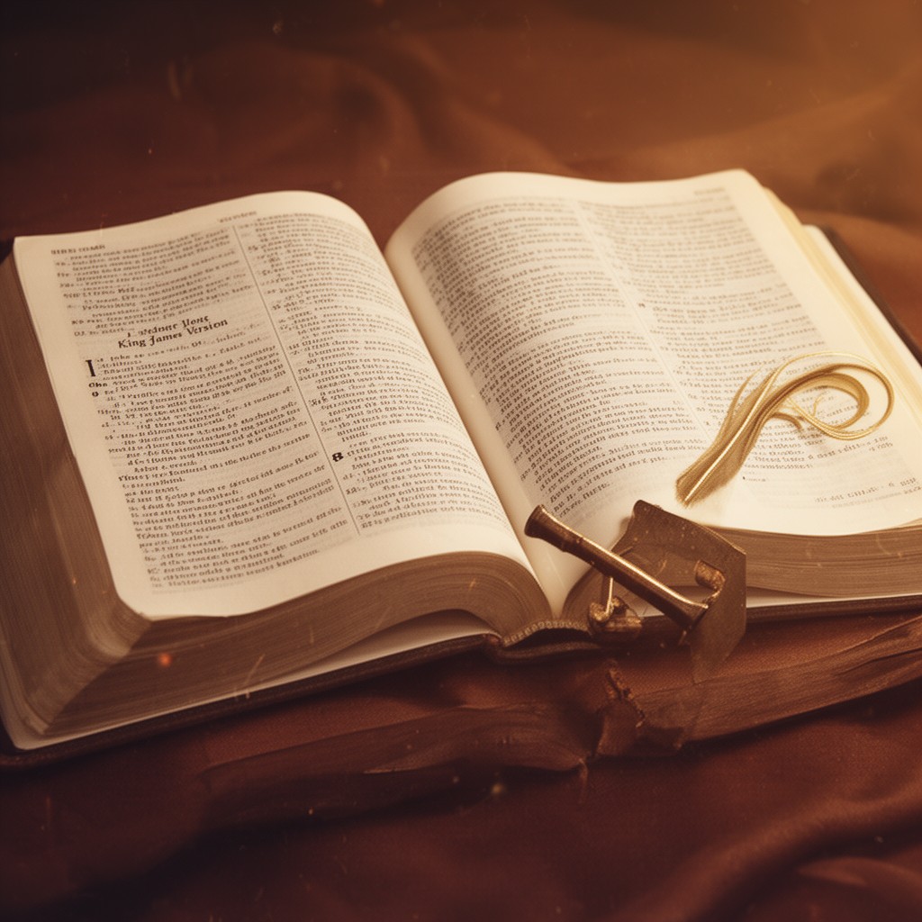 AI-generated illustration of King James Version