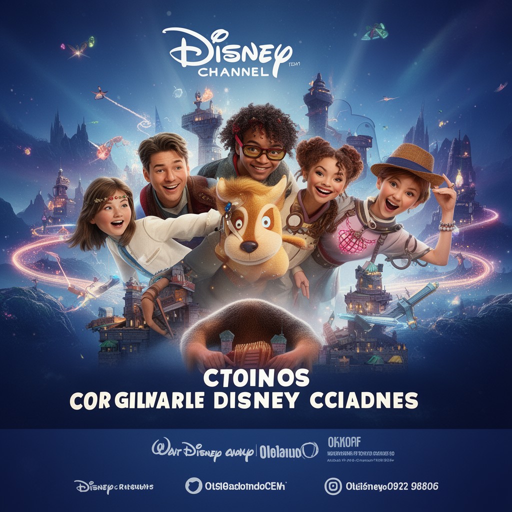 AI-generated illustration of Disney Channel