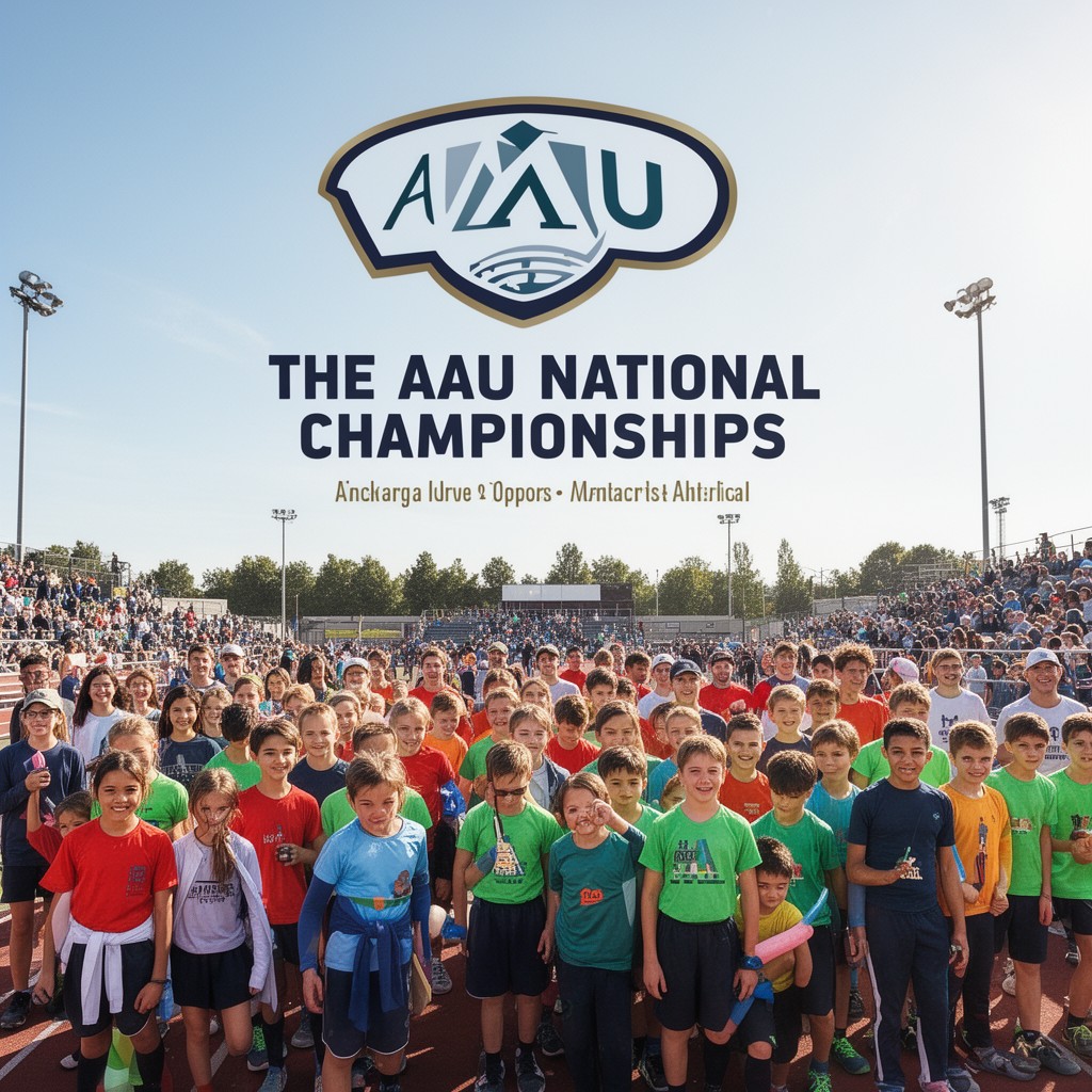 AI-generated illustration of AAU National Championships