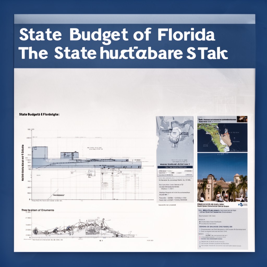 AI-generated illustration of State budget of Florida