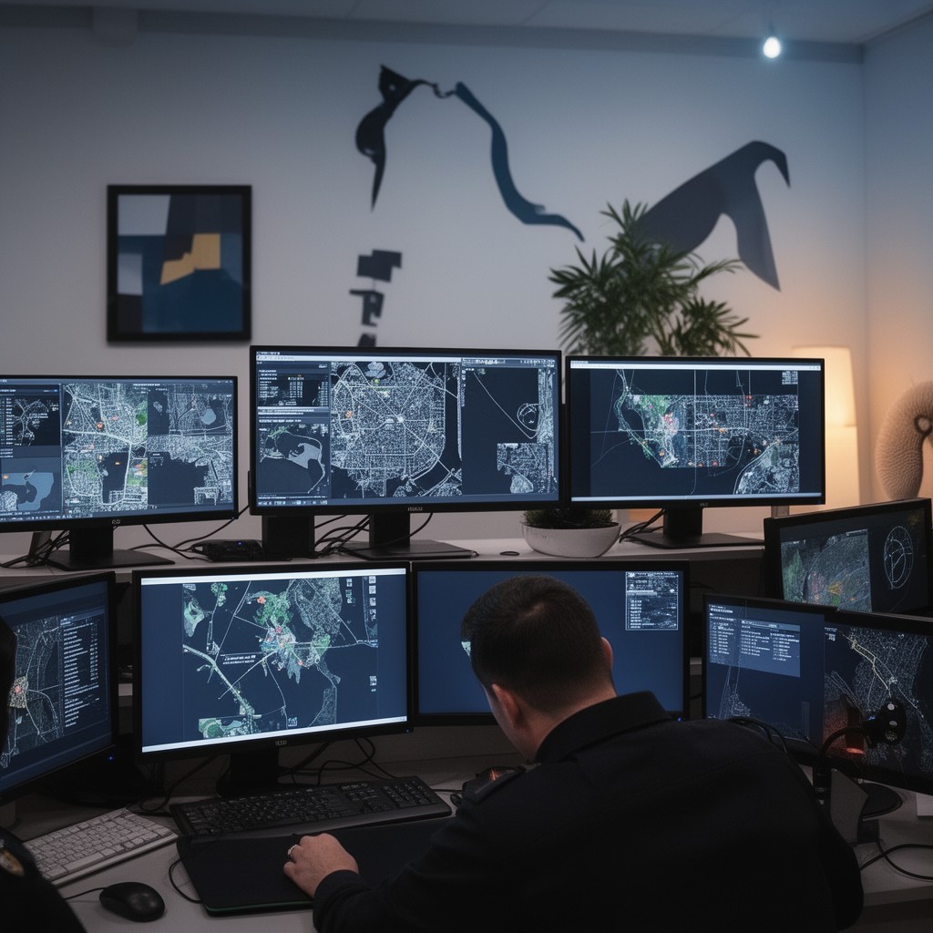 AI-generated illustration of Florida Department of Law Enforcement