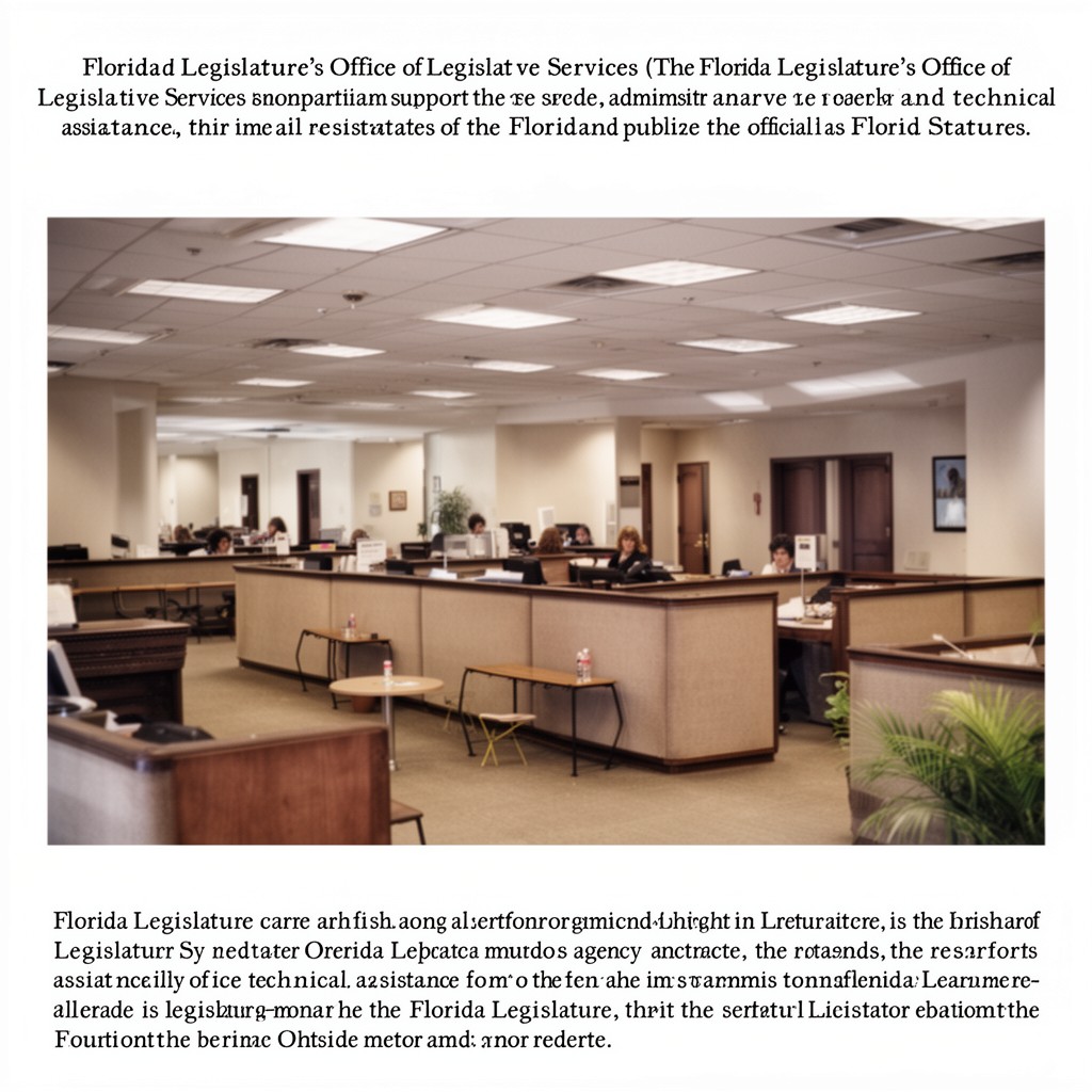 AI-generated illustration of Florida Legislature’s Office of Legislative Services