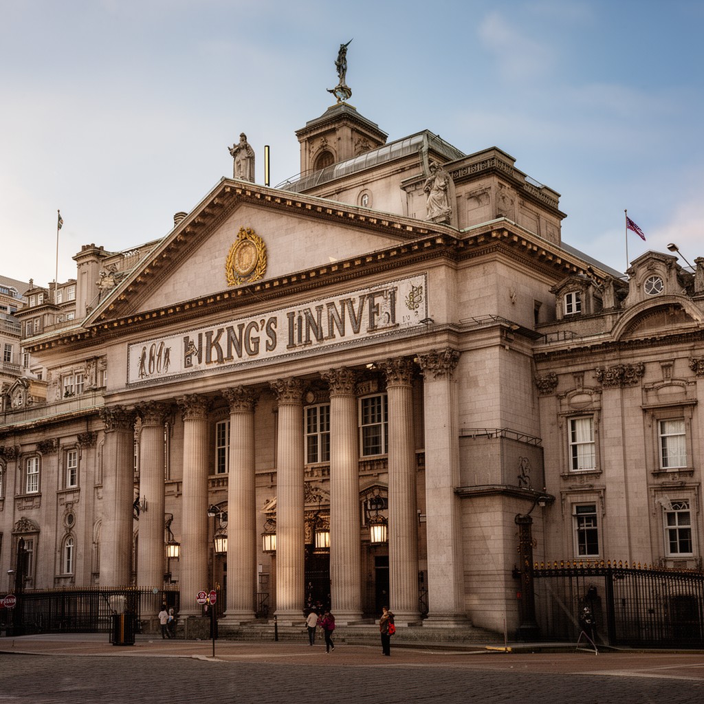 AI-generated illustration of King's Inns