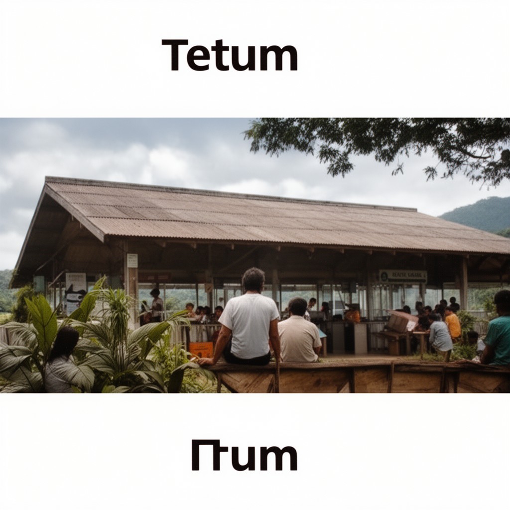 AI-generated illustration of Tetum
