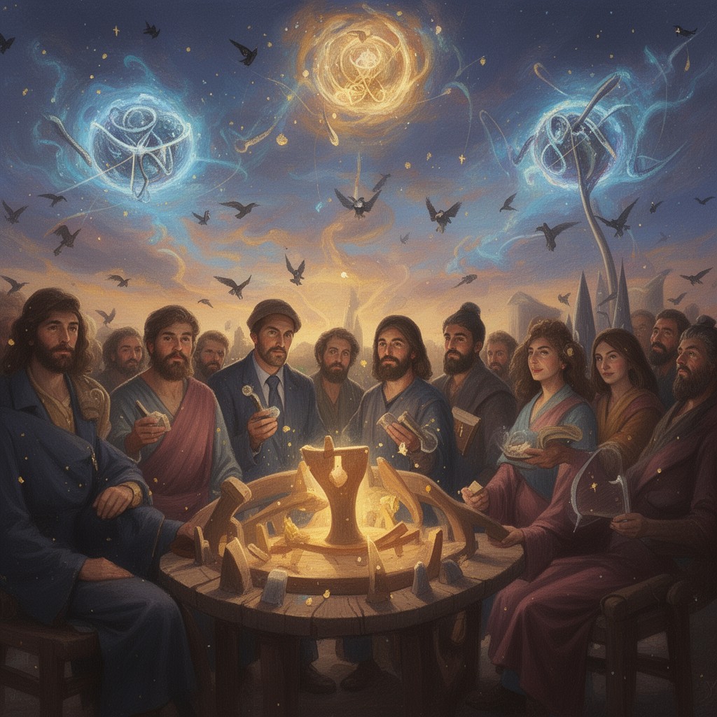 AI-generated illustration of Tritheism