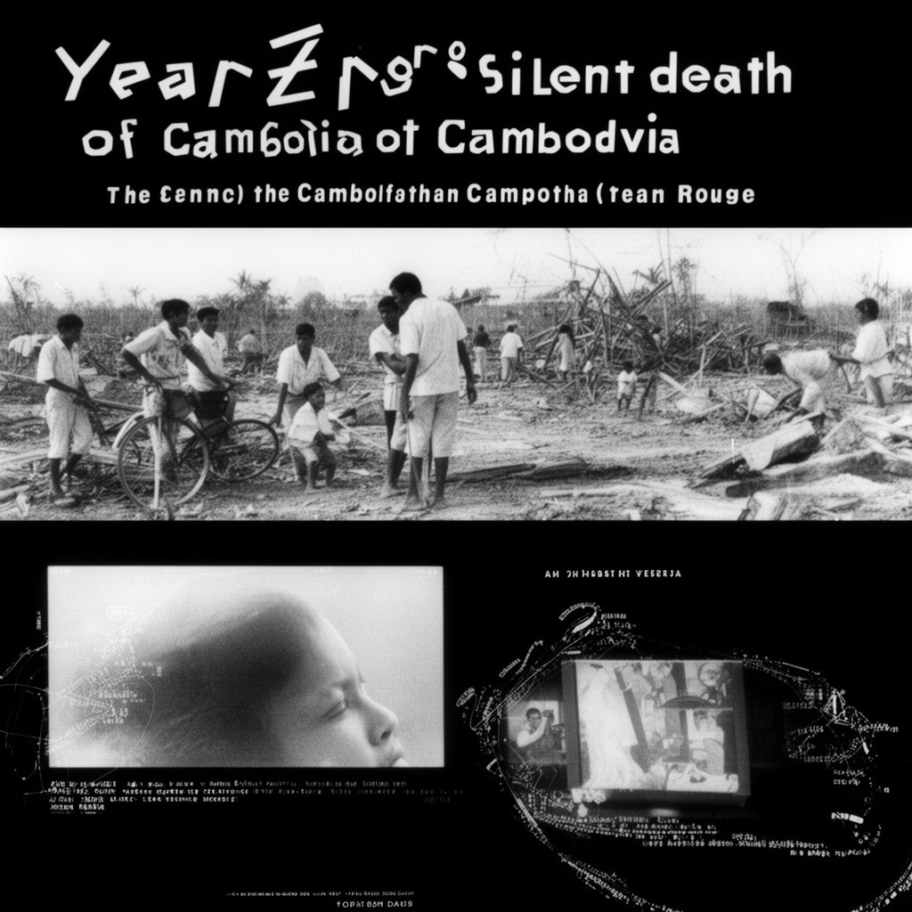 AI-generated illustration of Year Zero: The Silent Death of Cambodia