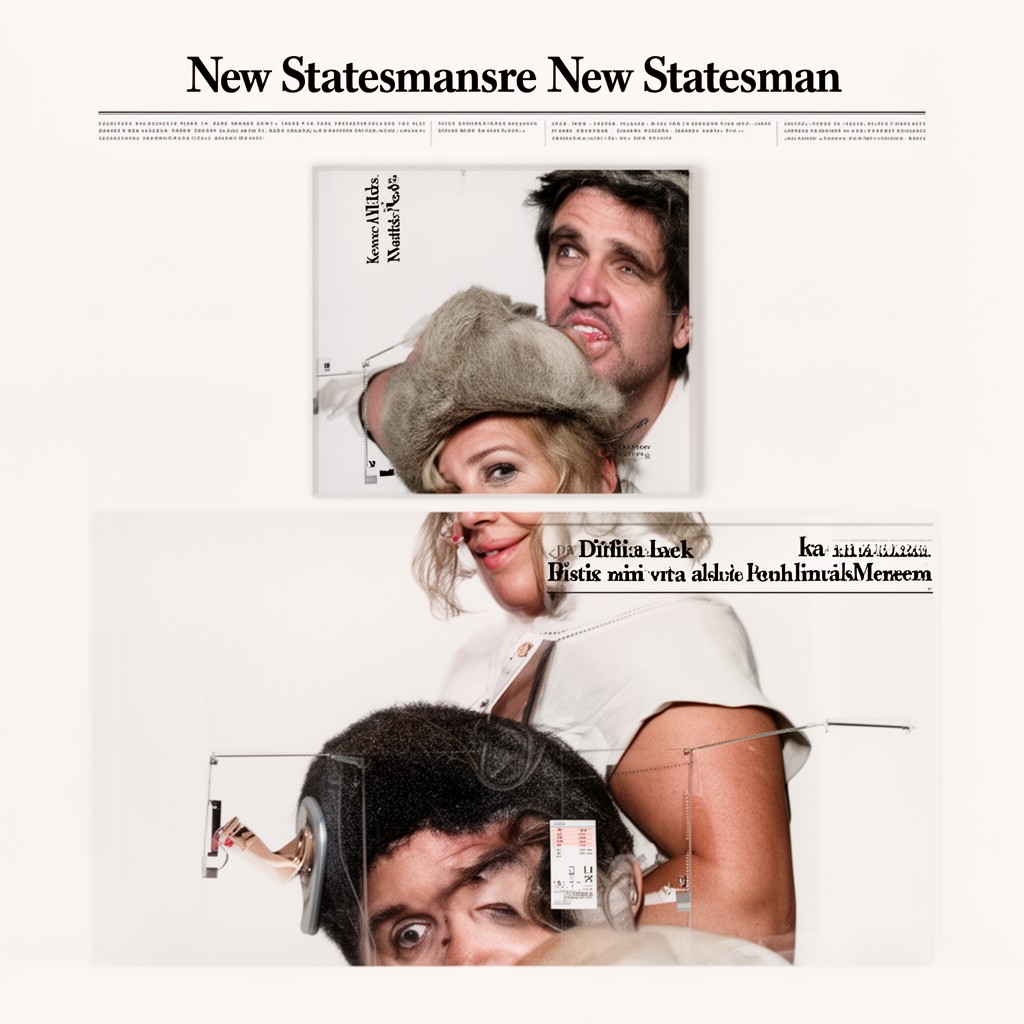 AI-generated illustration of New Statesman