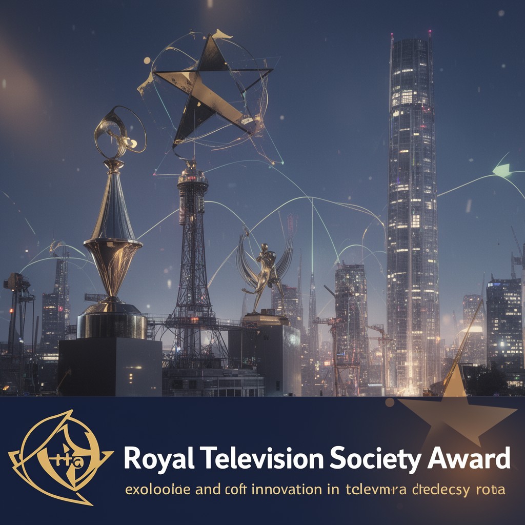 AI-generated illustration of Royal Television Society Award