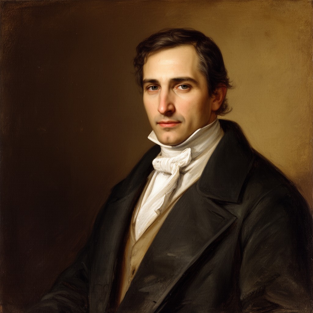 AI-generated illustration of Claude-Louis Navier