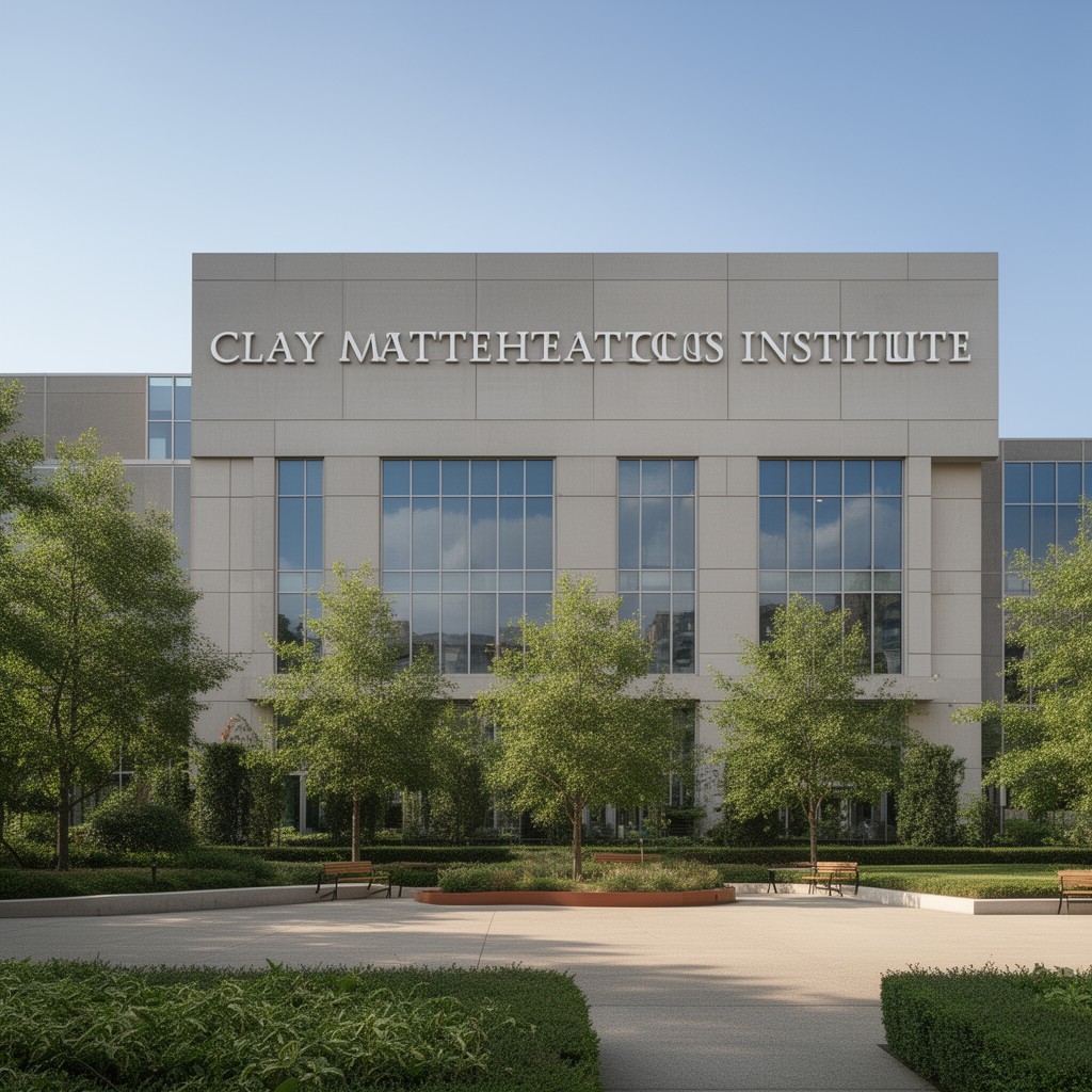 AI-generated illustration of Clay Mathematics Institute