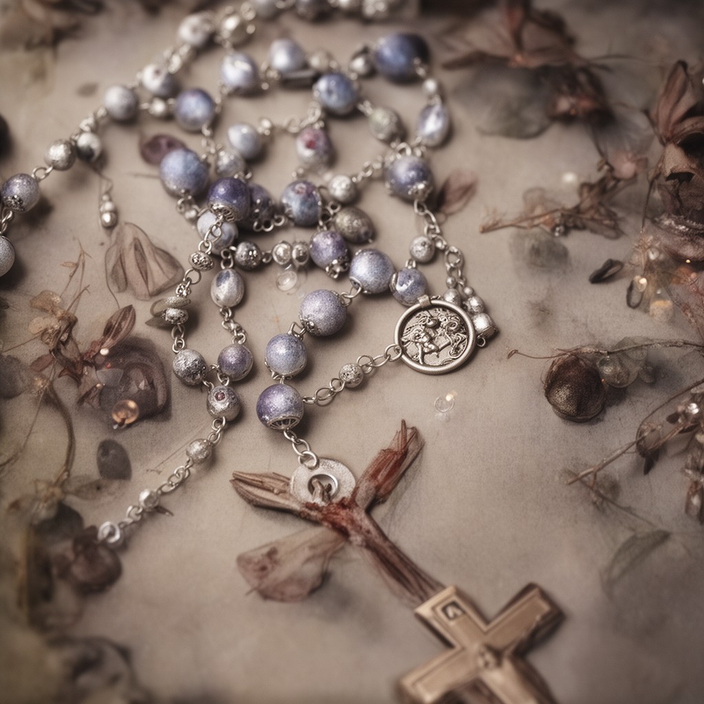 AI-generated illustration of Rosary