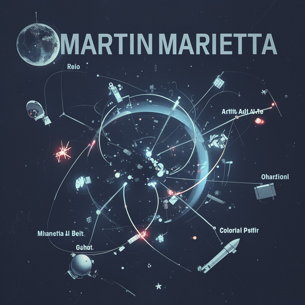 AI-generated illustration of Martin Marietta