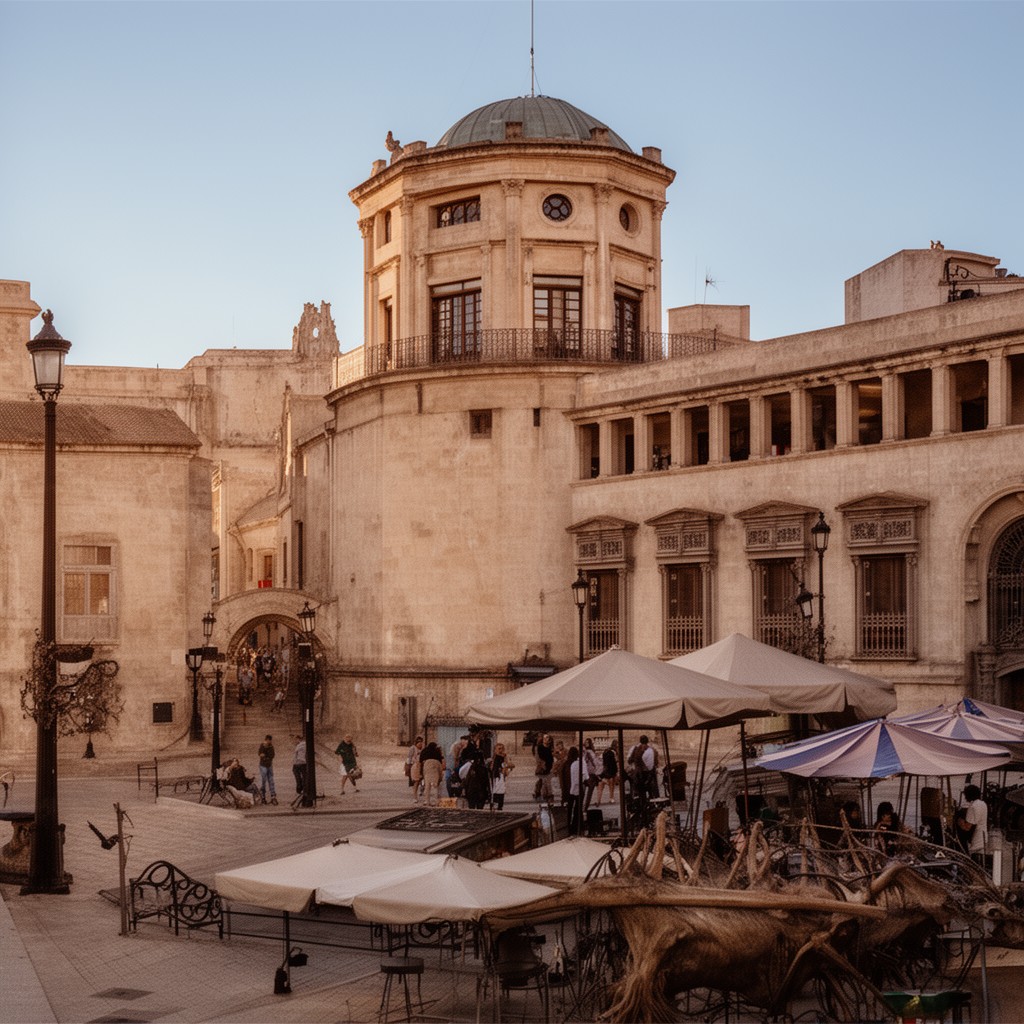 AI-generated illustration of Institut d’Estudis Catalans