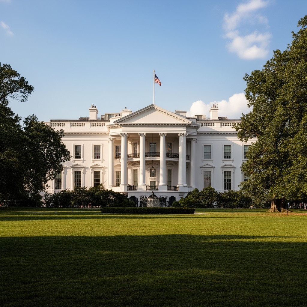 AI-generated illustration of White House