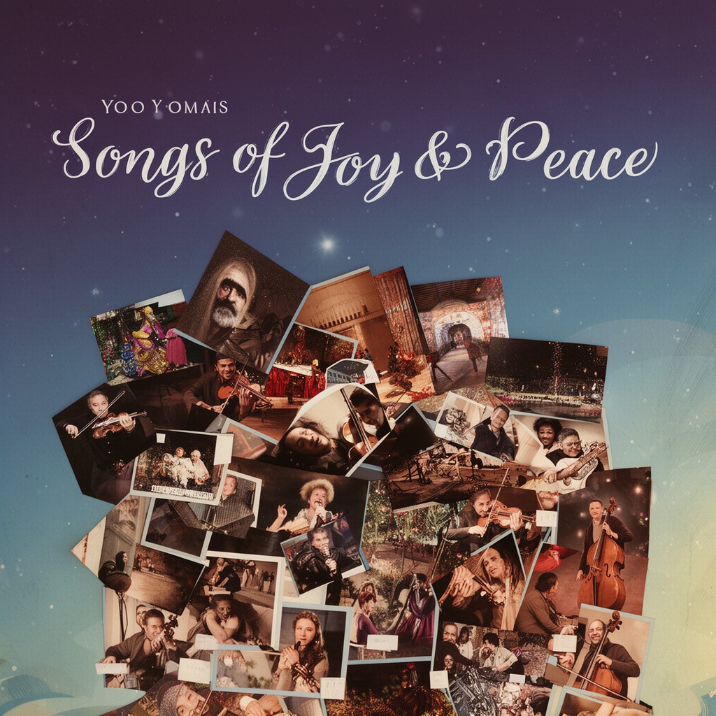 AI-generated illustration of "Songs of Joy & Peace" album