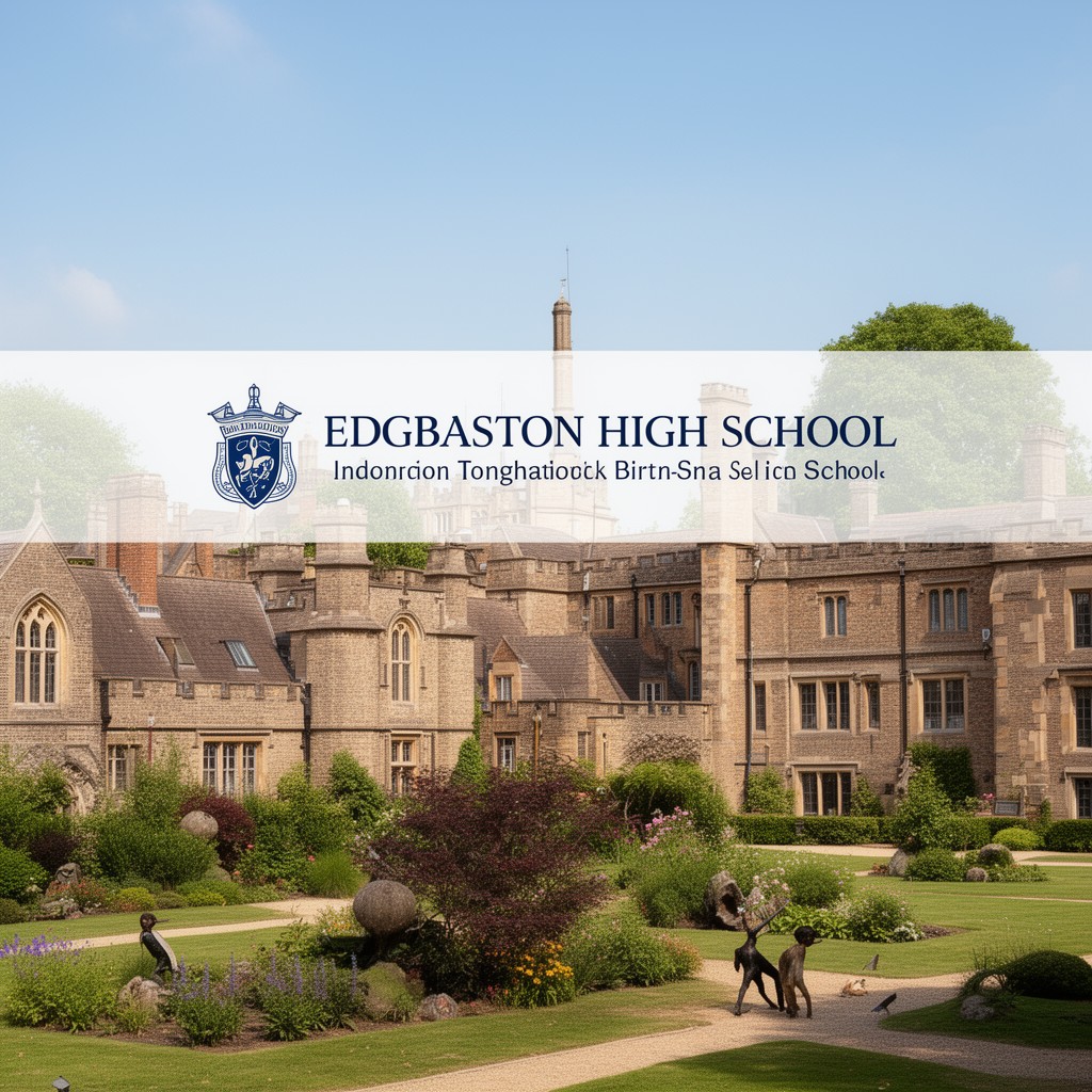 AI-generated illustration of Edgbaston High School