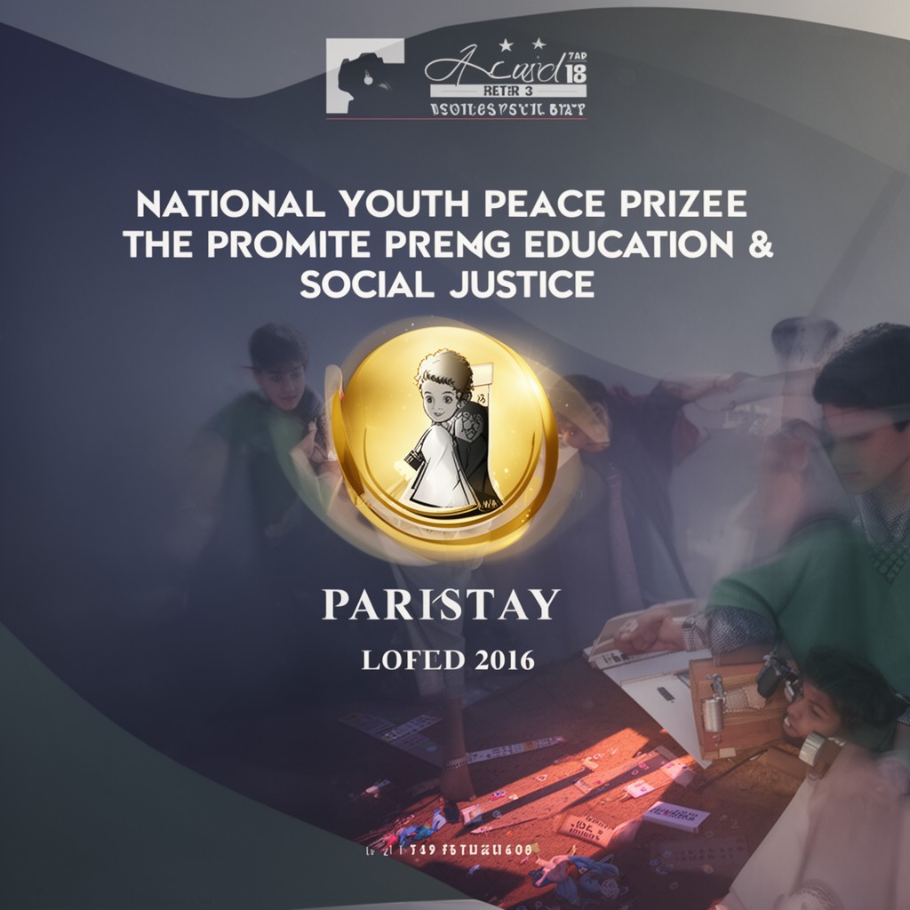 AI-generated illustration of National Youth Peace Prize