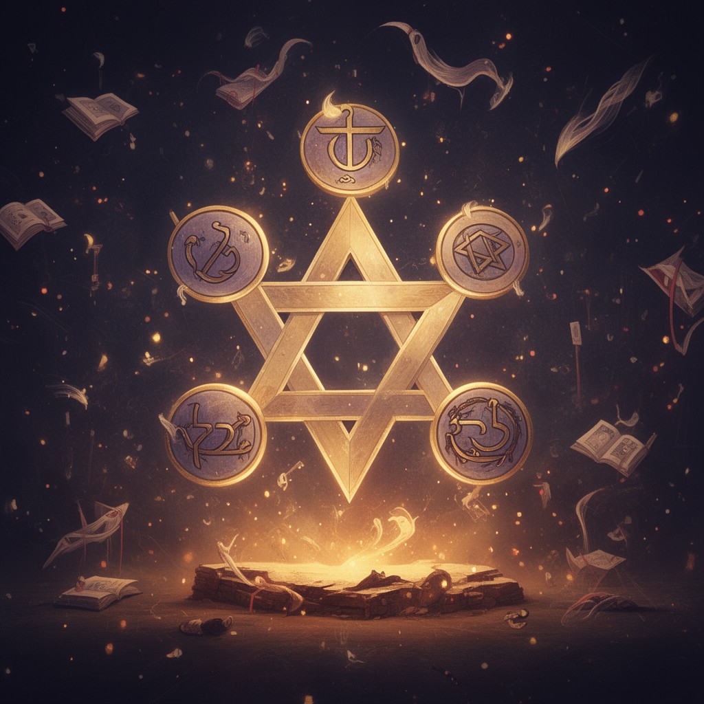 AI-generated illustration of Kabbalah