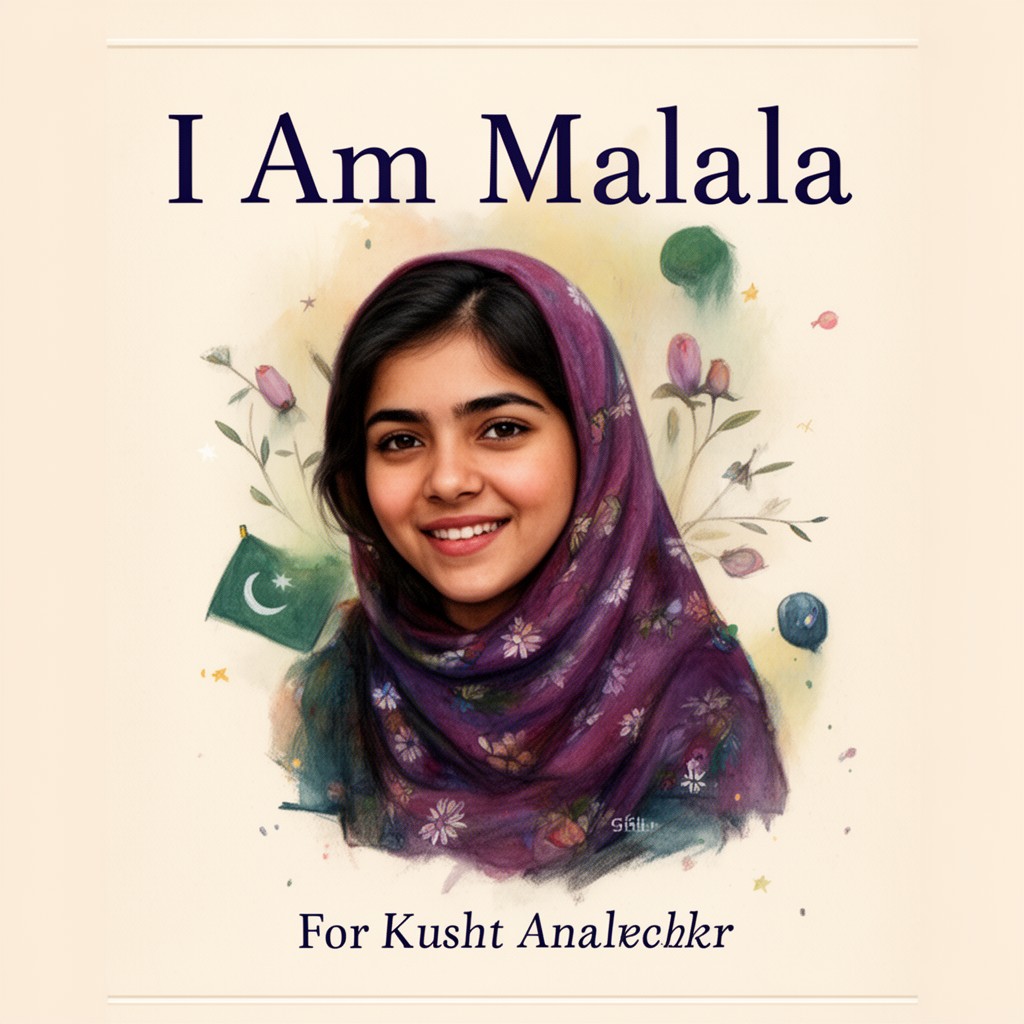 AI-generated illustration of I Am Malala