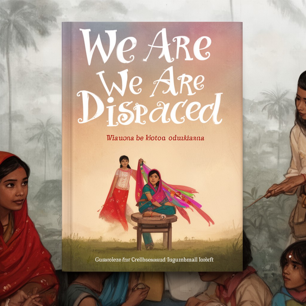 AI-generated illustration of We Are Displaced