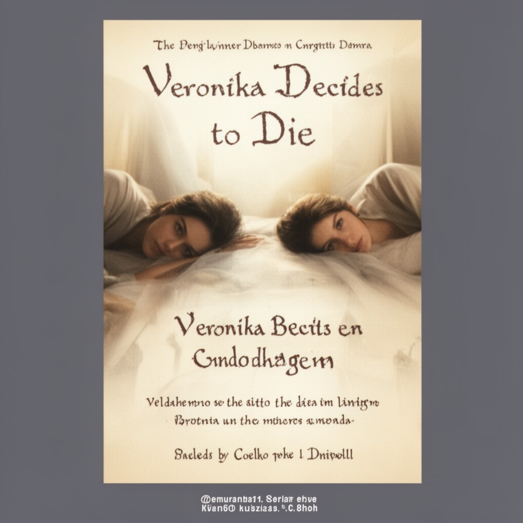 AI-generated illustration of Veronika Decides to Die