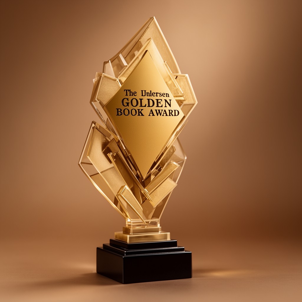 AI-generated illustration of Golden Book Award